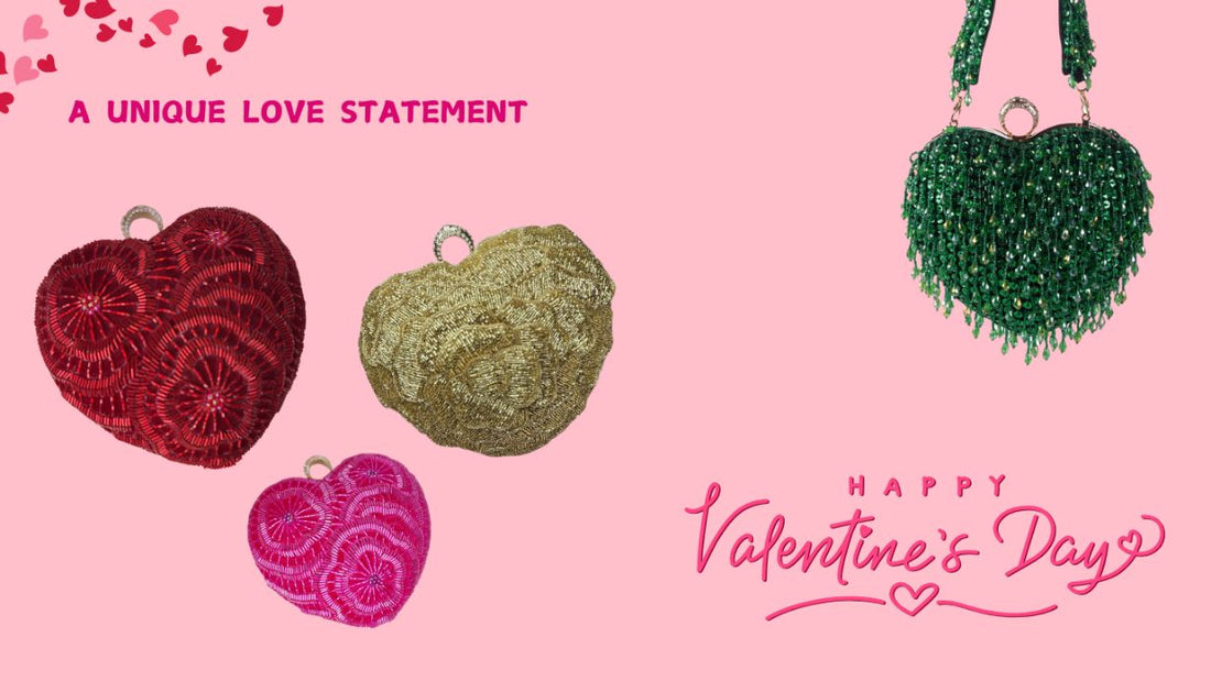 Propose This Valentine’s Day with a HEART Clutch – A Unique Love Statement!