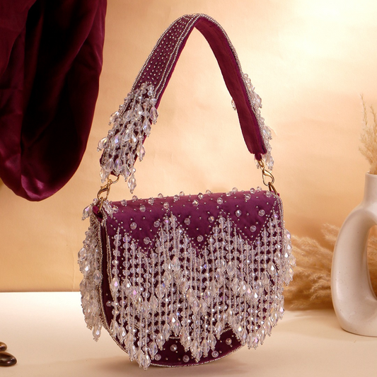 Drop Crystal Handbag