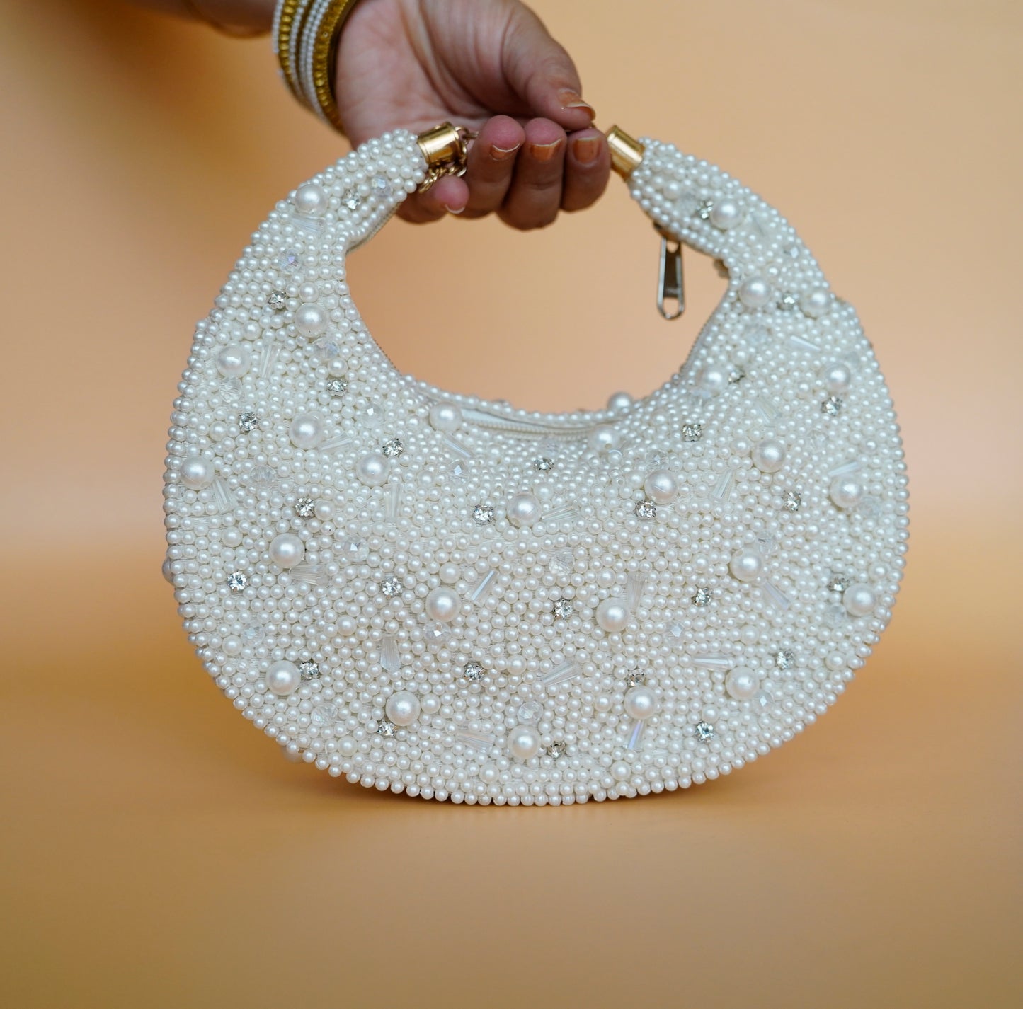 Pearl Moon Clutch