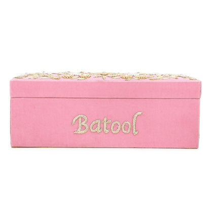 Bridal Pink Customised Embroidery Name Bangle Box