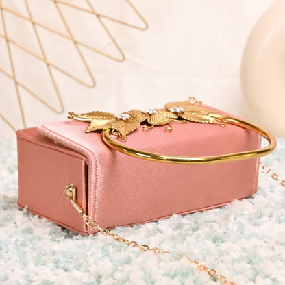 Mini Box Brass Handle Bag