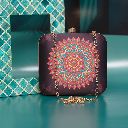 Mandala Theme Clutch